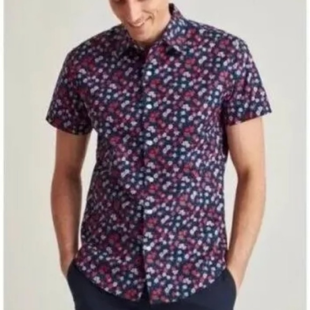 Bonobos Riviera L Standard Fit NWT Short Button Shirt